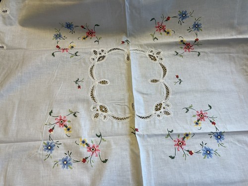 Tischdecke kreuzstich - tischdecke,