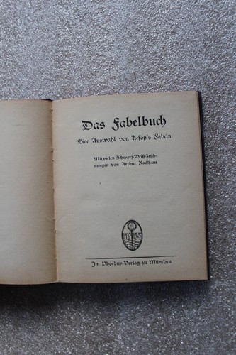 Das fabelbuch phoebus - -,