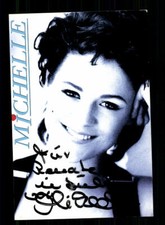 Michelle autogrammkarte - michelle,