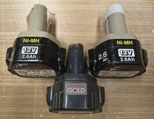 3x Makita Akku 1234 und