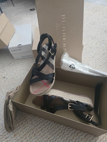 Burberry loudera wedge - burberry,