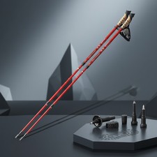 Trekkingstöcke Rot Alu Nordic