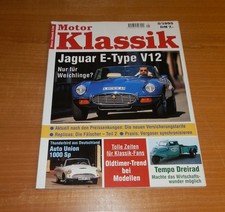 Motor Klassik 5/1995, Tempo Dreirad, Auto Union 1000 SP, Jaguar E-Type V 12.