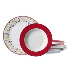 Ritzenhoff & Breker Flirt SHANTI DOPPIO Tafelservice Teller tief flach 8-teilig