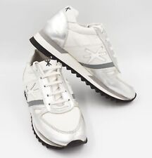 Kroll Damen Sneaker Gr.37 weiß silber Leder