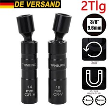 Magnet Zündkerzenschlüssel 14/16mm Zündkerzen Glühkerzen Zwölfkant Für BMW