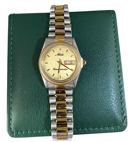 Mido commander automatic gold - mido,