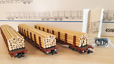 Märklin 4516, Wagen-Set „Holztransport“, H0, OVP