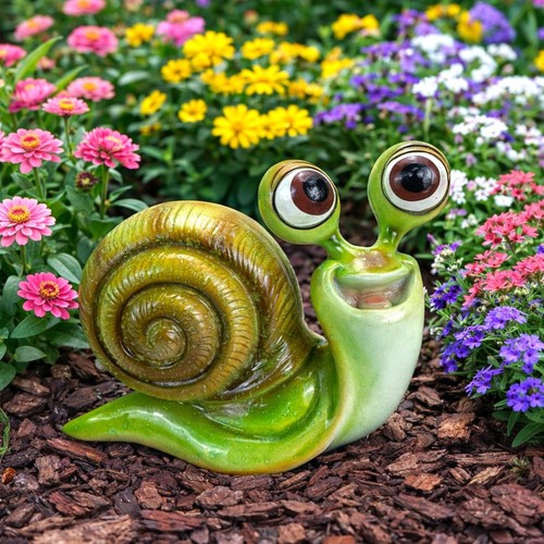 Gartenfiguren süße schnecke - süße,