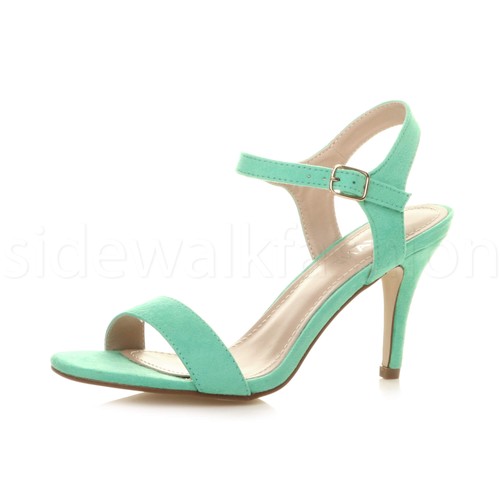 Damen high heel riemchen - high,