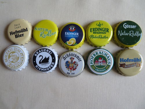 Bier kronkorken - 10,