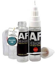 Lackstift für Hyundai HE Teal Blue Metallic Klarlack schnelltrocknend Tupflack A