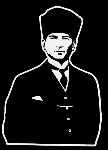 Autoaufkleber atatürk - autoaufkleber, k.atatürk