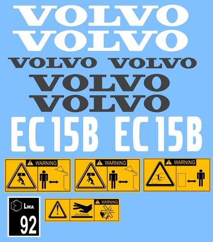 Volvo ec15b mini - mini, bagger