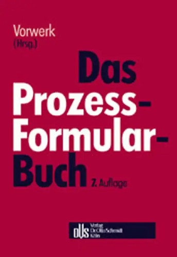 Das prozessformularbuch - das,