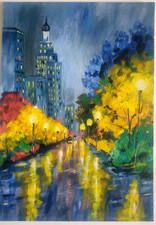 Abstrakte Malerei. Original