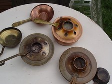 3 Stück altes Rechaud