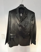 Helmut Lang Vintage schwarzer Herrenanzug