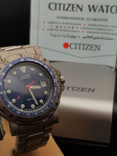 Citizen titanium 100 - w.r.100, –