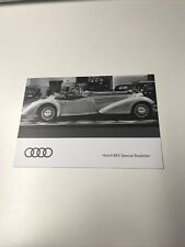 audi Bild Karte Horch Design Sammler Rar Tradition Klassik Selten 855 Roadster
