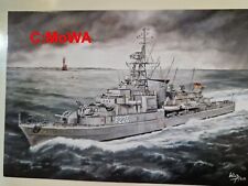 Postkarte (F224 "Lübeck"), Bundesmarine, Köln-Klasse, Fregatte, Bundeswehr