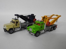 2x Vintage siku Mack Truck Abschleppwagen, Made in W. Germany