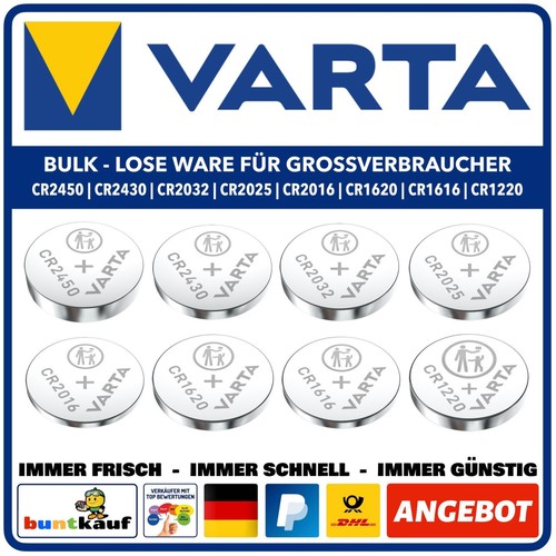 Varta high tech knopfzellen - varta, high-tech