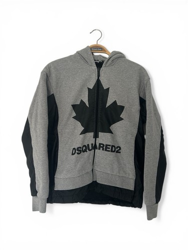 Dsquared2 zip hoodie grau - dsquared2,
