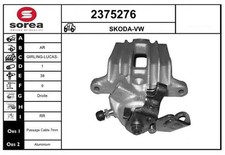 Bremssattel Hinten Rechts Girling-Lucas-Trw-System für Seat Leon Cordoba 98-19