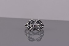 Carolyn Pollack Sterling Silber Seil Lasso Liebe Knoten Band Ring 925 Gr: 6