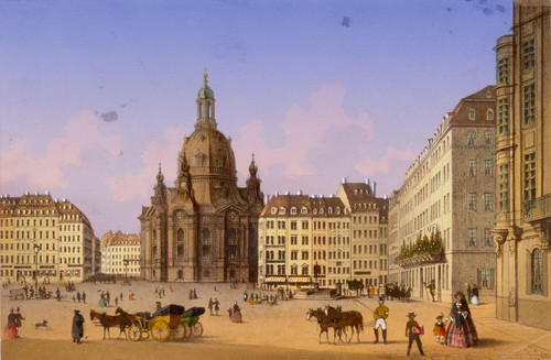 Dresden neumarkt - neumarkt, m