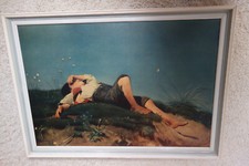 Franz von Lenbach Der Hirtenknabe signiert