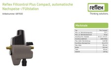 Reflex fillcontrol plus - reflex,