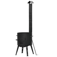 Uchag 2mm Stahl mit Abzugsrohr