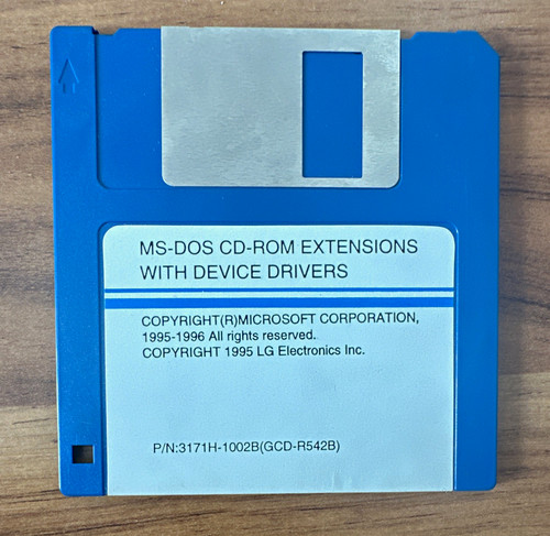 Microsoft dos rom - microsoft, cd-rom