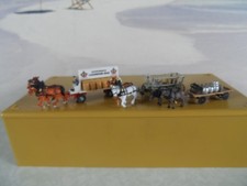 Konvolut Pferdegespanne Heuwagen siehe Bilder von Busch/Preiser 1:160 Spur N 776