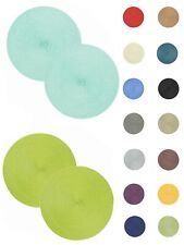 Tischset 2er Set rund 35 cm Ø