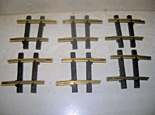 LGB 1104 Spur G 6 x Gebogen Kurve Schienen Gleis Speicheranlage!