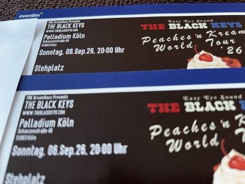 The black keys 2026 - black,