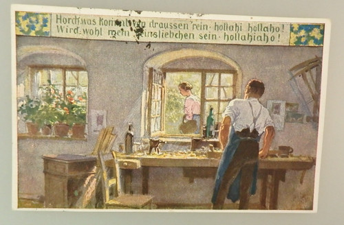 Kunst volksliederkarten - kunst, pk