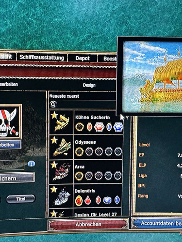 Seafight account inventar - seafight, (inventar