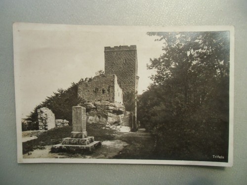 Ansichtskarte trifels - ansichtskarte,