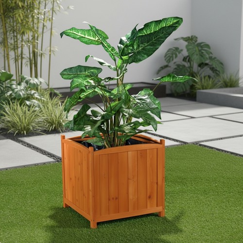 Blumenkübel 50cm holz - blumenkübel,