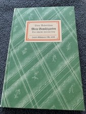 Mein Gemüsegarten Otto Rebelthau Insel-Bücherei Nr. 456 Alte Schrift Vintage Buc