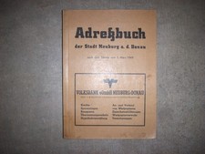  Adressbuch der Stadt Neuburg