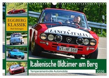 Italienische Oldtimer am Berg (Wandkalender 2026 DIN A3 quer), CALVENDO Monatska