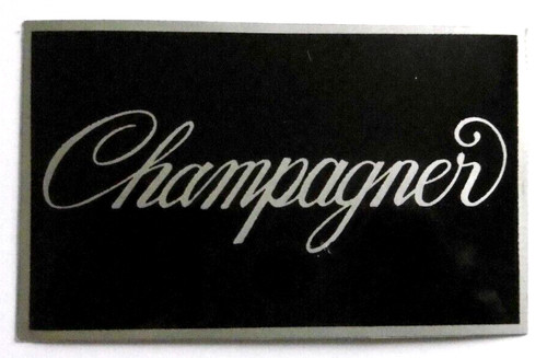 Werbe aufkleber champagner - werbe-aufkleber,
