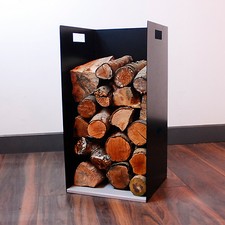 62 cm hoher moderner Kaminholz