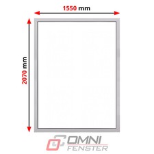 Festverglasung 1550 x 2070
