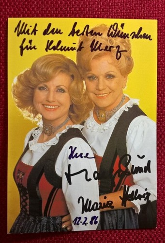 Autogramme von maria - autogramme, &